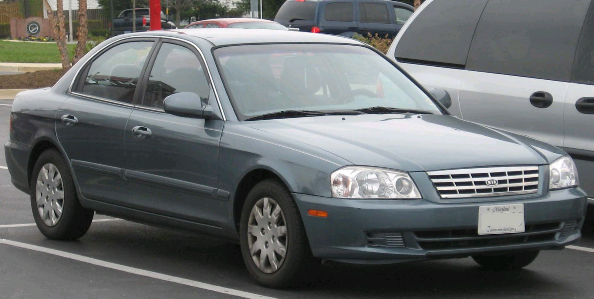 Размер колёс на Kia Optima 2000 Подбор шин на Kia Optima 2000