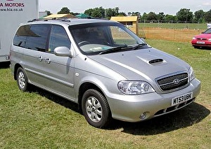 Подбор шин на Kia Sedona 2003