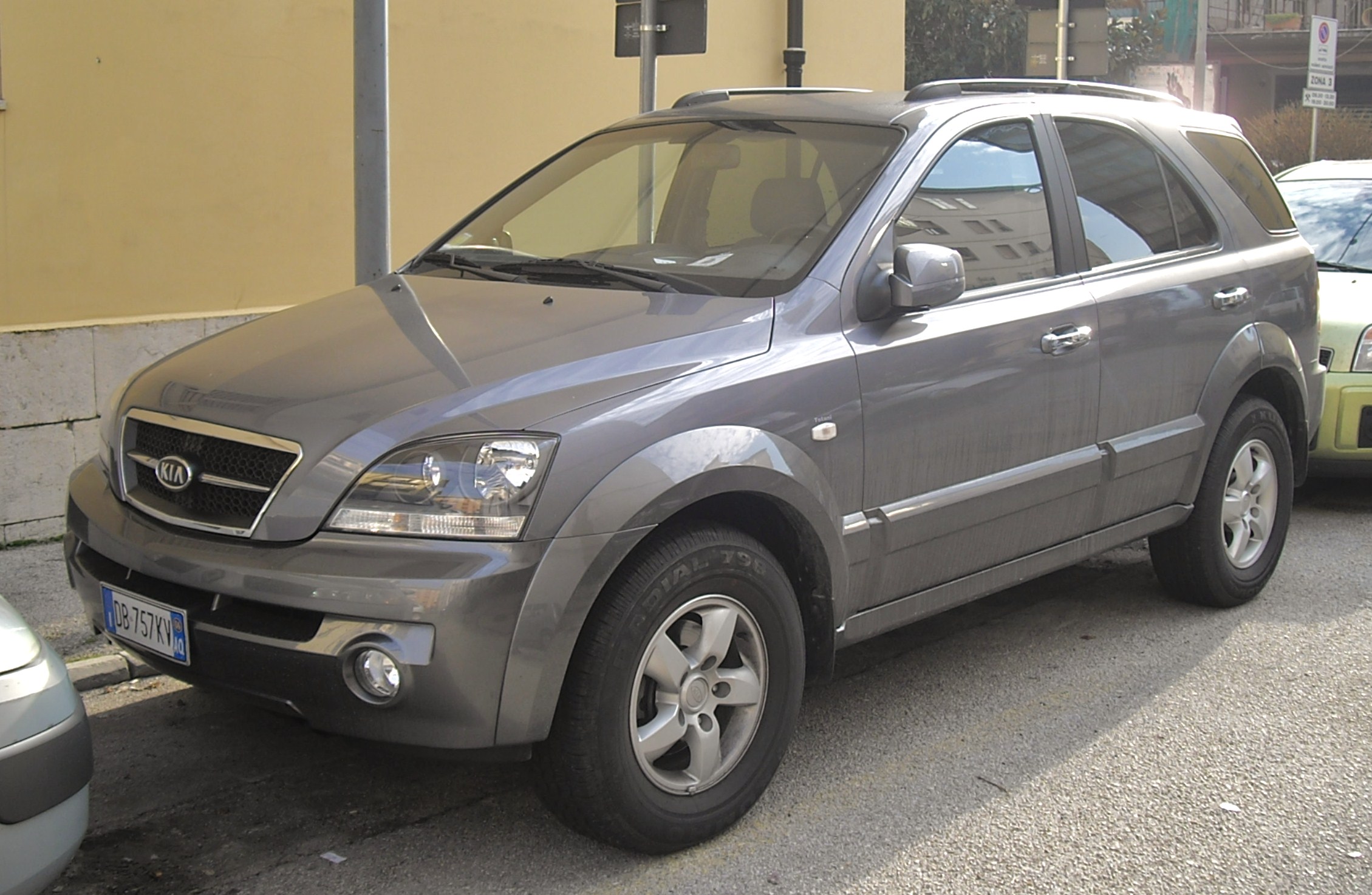 Подбор шин на Kia Sorento 2006