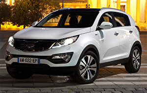 Размер колёс на Kia Sportage 2014 Подбор шин на Kia Sportage 2014