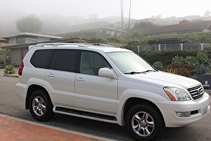 Размер колёс на Lexus GX 2004 Подбор шин на Lexus GX 2004