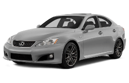 Подбор шин на Lexus IS F 2008