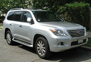 Подбор шин на Lexus LX 2009