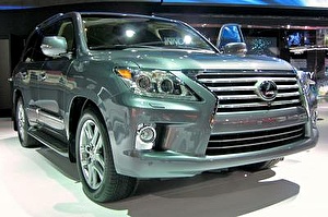 Подбор шин на Lexus LX 2012