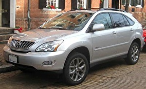 Подбор шин на Lexus RX 2009