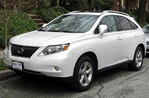 Подбор шин на Lexus RX 2012