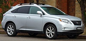 Подбор шин на Lexus RX 2014