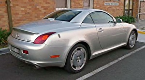 Подбор шин на Lexus SC 2005