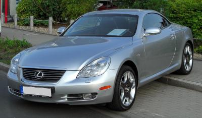 Размер колёс на Lexus SC 2010 Подбор шин на Lexus SC 2010