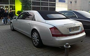 Подбор шин на Maybach 62 S 2011