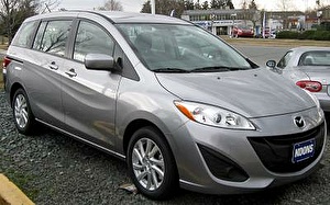 Подбор шин на Mazda 5 2012