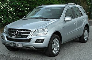 Подбор шин на Mercedes M-Class (W164) 2009