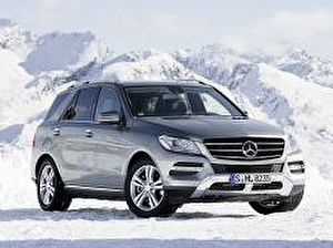 Подбор шин на Mercedes M-Class 2012