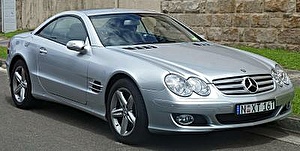 Подбор шин на Mercedes SL-Class (R230) 2001