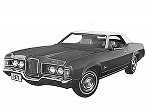 Подбор шин на Mercury Cougar 1973