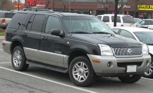 Подбор шин на Mercury Mountaineer 2005