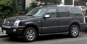 Подбор шин на Mercury Mountaineer 2006