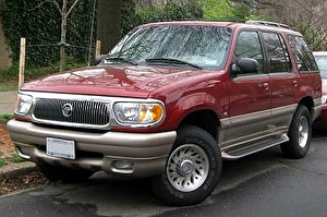 Подбор шин на Mercury Mountaineer 2012