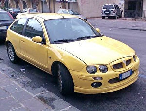 Подбор шин на MG ZR 2010