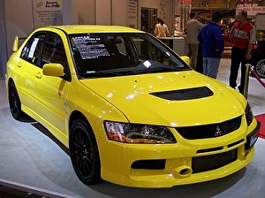 Подбор шин на Mitsubishi Lancer Evo IX 2006