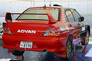 Подбор шин на Mitsubishi Lancer Evo VIII 2005