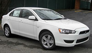 Подбор шин на Mitsubishi Lancer 2013