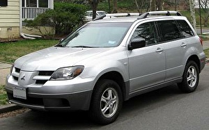 Подбор шин на Mitsubishi Outlander 2003