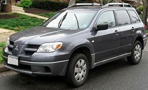 Подбор шин на Mitsubishi Outlander 2006