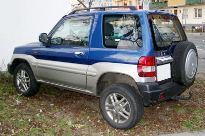 Размер колёс на Mitsubishi Pajero Pinin 2005 Подбор шин на Mitsubishi Pajero Pinin 2005