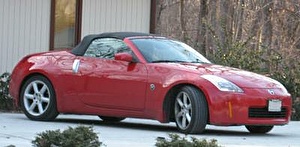 Подбор шин на Nissan 350Z Roadster 2012