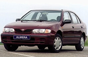 Размер колёс на Nissan Almera 1998 Подбор шин на Nissan Almera 1998
