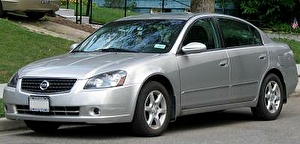 Подбор шин на Nissan Altima 2005