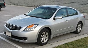 Подбор шин на Nissan Altima 2007