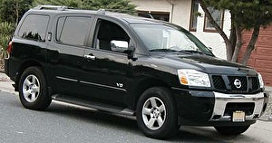 Подбор шин на Nissan Armada 2010