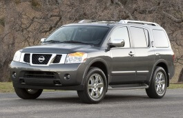 Подбор шин на Nissan Armada 2016