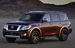 Подбор шин на Nissan Armada 2017