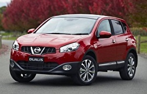 Подбор шин на Nissan Dualis 2012