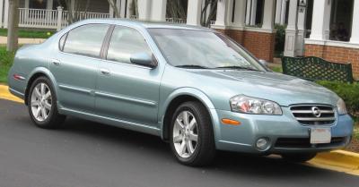 Размер колёс на Nissan Maxima 2002 Подбор шин на Nissan Maxima 2002