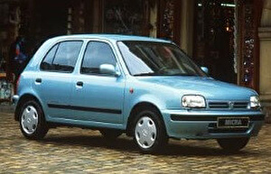 Размер колёс на Nissan Micra 1997 Подбор шин на Nissan Micra 1997