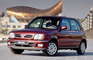 Размер колёс на Nissan Micra 2000 Подбор шин на Nissan Micra 2000