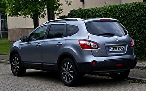 Подбор шин на Nissan Qashqai+2 2013