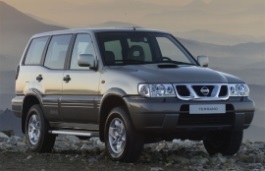 Размер колёс на Nissan Terrano 2 2003 Подбор шин на Nissan Terrano 2 2003
