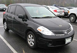 Подбор шин на Nissan Versa 2006