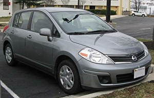 Подбор шин на Nissan Versa 2010