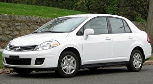 Подбор шин на Nissan Versa 2011