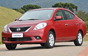 Подбор шин на Nissan Versa 2012