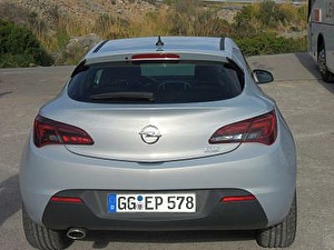 Подбор шин на Opel Astra J GTC 2011