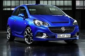 Подбор шин на Opel Corsa OPC 2015