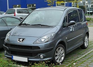 Подбор шин на Peugeot 1007 2004