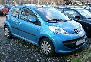 Подбор шин на Peugeot 107 2005